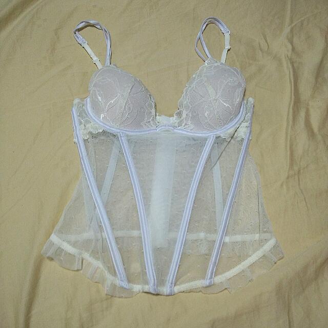 White bra corset clearance