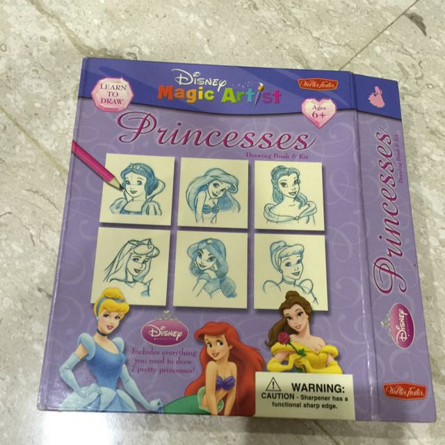 Learn How To Draw Disney Princesses Design Craft On Carousell