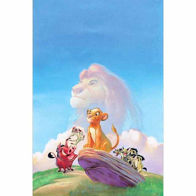 Lion King Photobooth Background With Frame Stand Al Design Photo