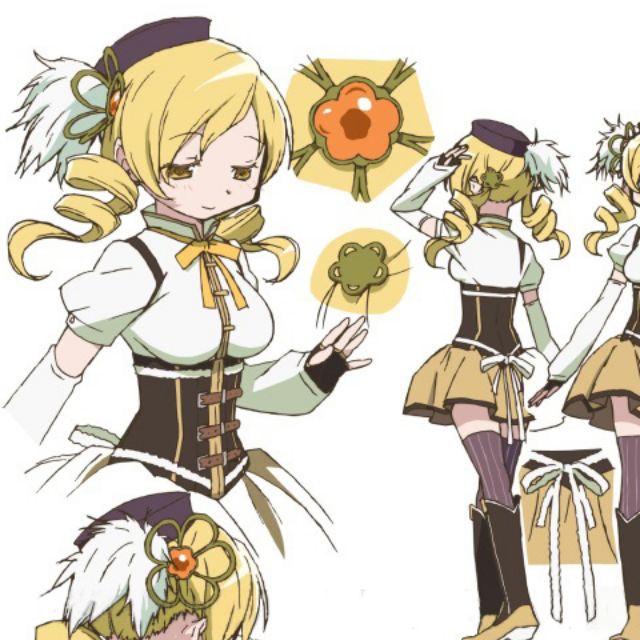 Mahou Shoujo Madoka Magica Mami Tomoe Cos Include Guns