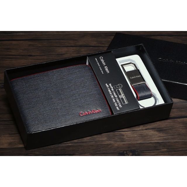 calvin klein purse and wallet set
