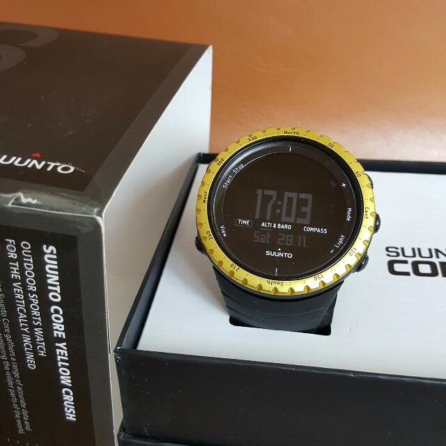 Suunto Core Yellow Crush