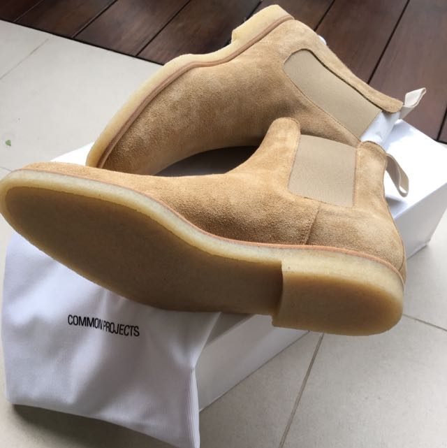 Common projects chelsea boots amber discount