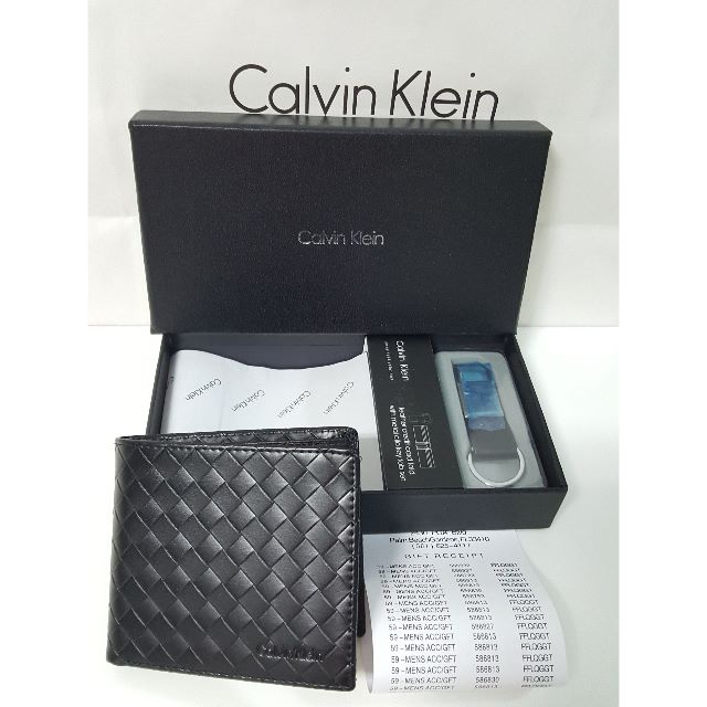 calvin klein wallet with keychain