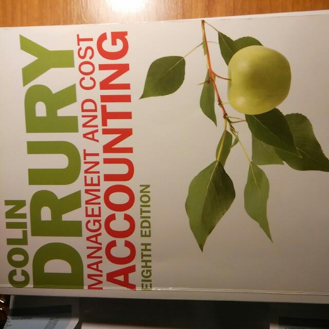Colin Drury Management And Cost Accounting Textbook Books