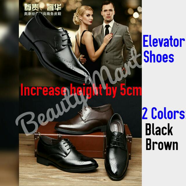 Shoes for sale short height man