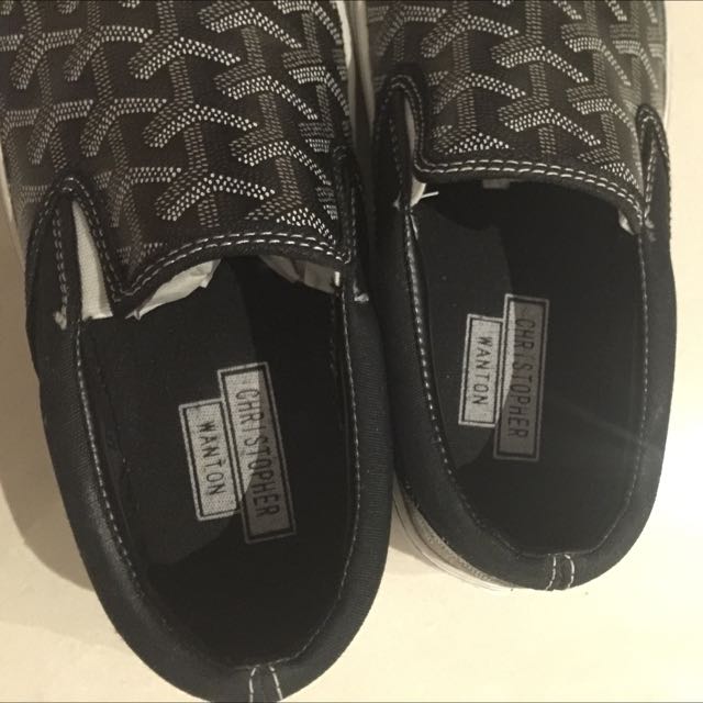 Goyard X Vans Slip Ons, Luxury, Sneakers & Footwear On Carousell