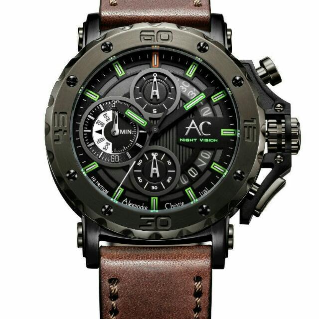 Jam Tangan Alexandre Christie Ac 9201 Night Vision Black With Brown Fesyen Pria Aksesoris Dasi Aksesoris Formal Lainnya Di Carousell Jam Tangan Alexandre Christie Ac 9201 Night Vision Black With Brown Fesyen Pria Aksesoris Dasi Aksesoris Formal Lainnya Di Carousell