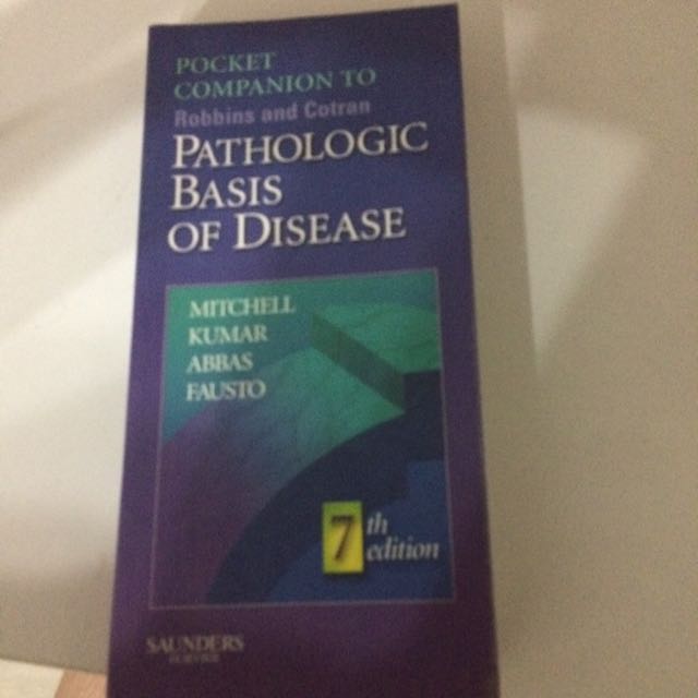 Pocket Companion To Robbins Pathological Basis Of Disease 7th Edition Books Stationery Textbooks On Carousell