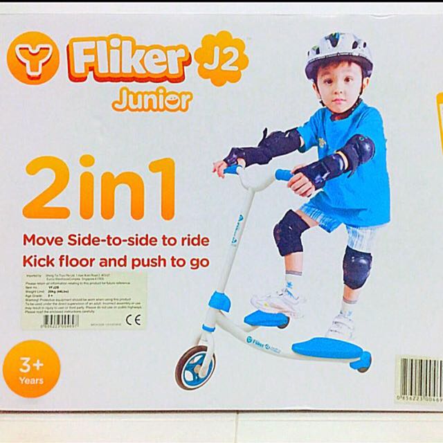 fliker j2 junior scooter