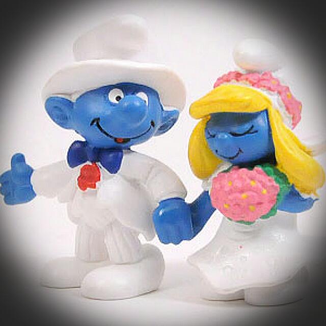 Smurf figurines on sale for sale