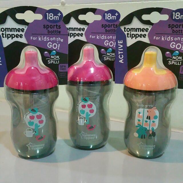 orange tommee tippee sports bottle