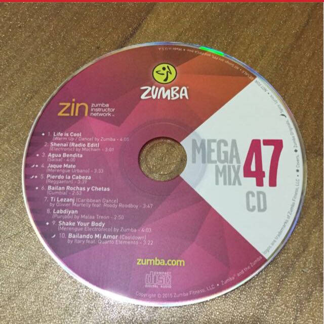 Zumba CD, Women's Fashion, Activewear on Carousell