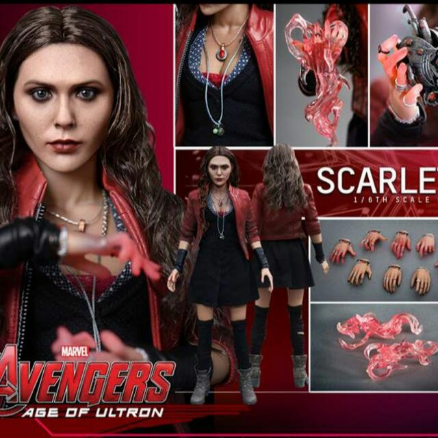 1 6 Hot Toys Avengers Age Of Ultron Scarlet Witch For Sale