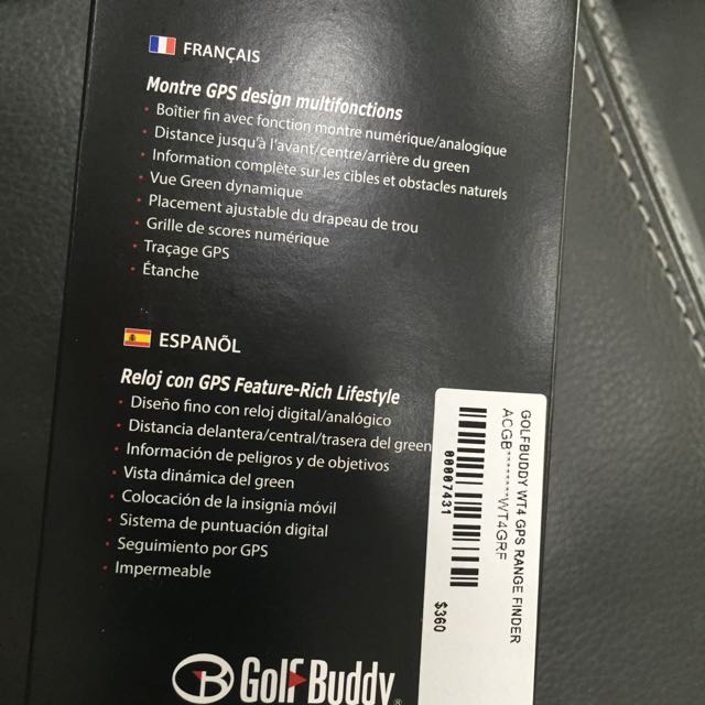 Golf online buddy wt4