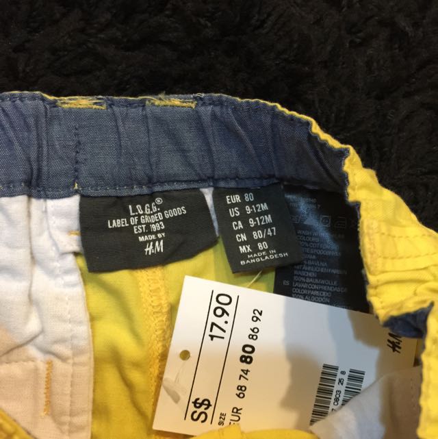 H & M (Category: Babies & Kids Fashion) located in Singapore. Submitted by hafyst (Listing ID 42016321, Image 2). Description: .