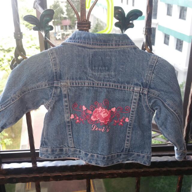 Levi baby girl jean jacket Clearance