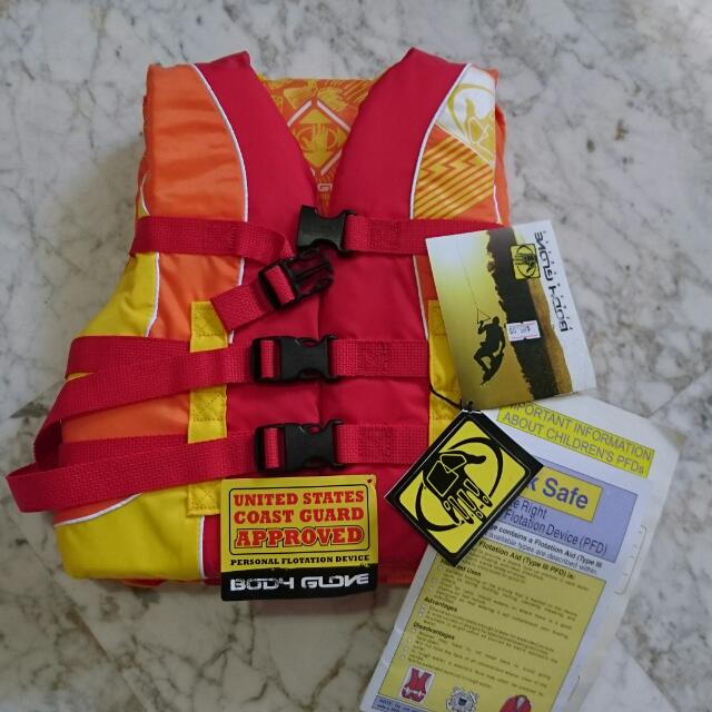 Life Jacket From Body Glove Babies Kids Maternity Care On Carousell