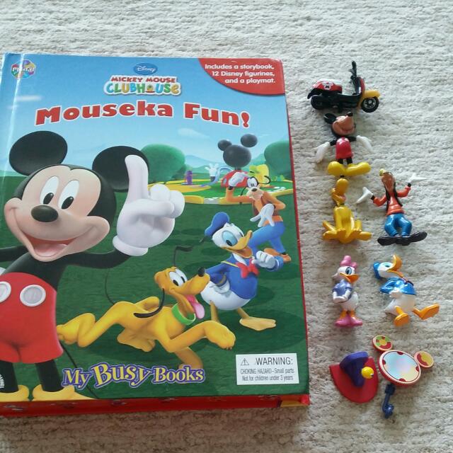Mickey Mouse Book Mouseka Fun With Figures Babies Kids On Carousell Mickey Mouse Book Mouseka Fun With Figures Babies Kids On Carousell