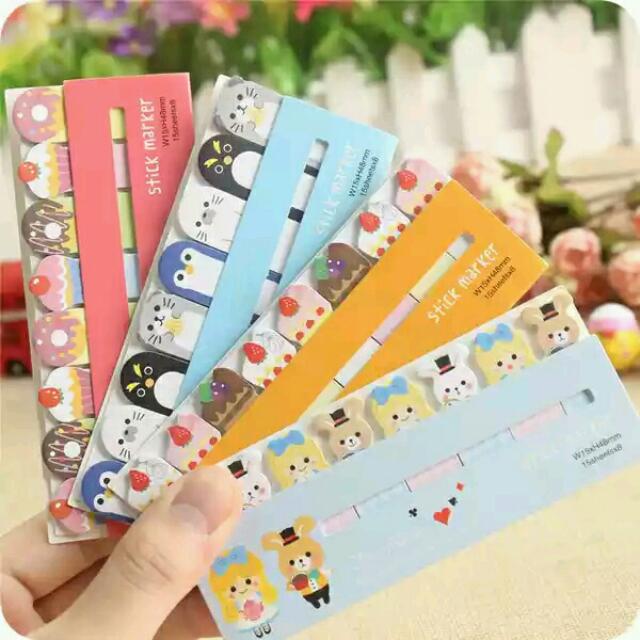 Sticky Notes Pad (Assorted Designs Available)!, Design & Craft on Carousell