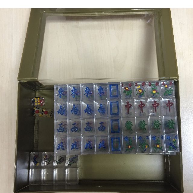 Transparent Mahjong Set, Furniture & Home Living, Kitchenware ...