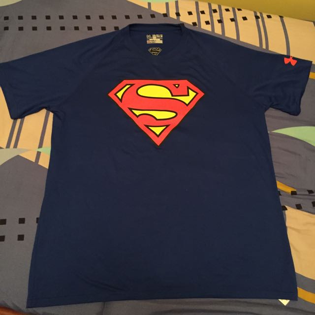 under armour superman shirt mens