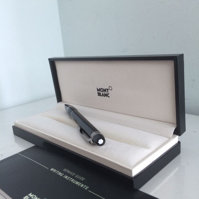 Authentic Mont Blanc Pen Black Ink, Luxury on Carousell