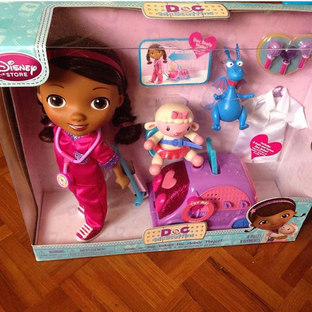 Walking doc mcstuffins doll shop