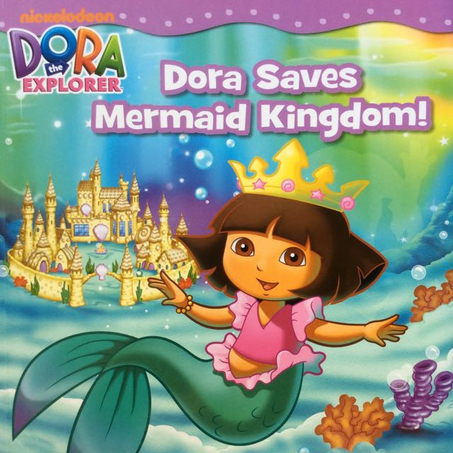 Dora The Explorer Mermaid Kingdom Book