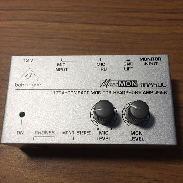 Behringer Micromon MA400 Monitor Headphone Amplifier