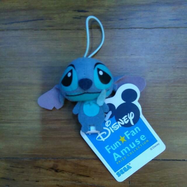 Nwt Disney Stitch Sad Crying Mini Plushie Keychain Plush