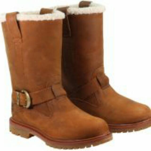 ladies timberland boots with fur