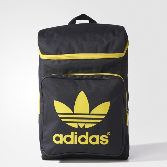 adidas classic backpack yellow