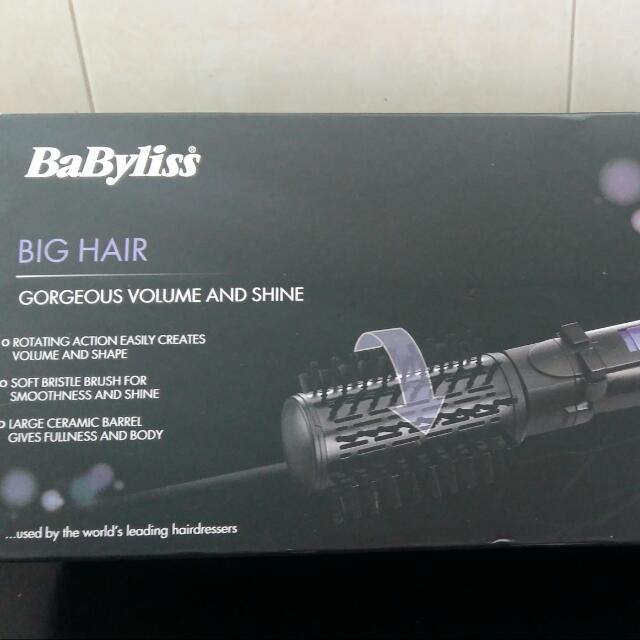 Babyliss Big Hair, Beauty & Personal Care, Hair on Carousell