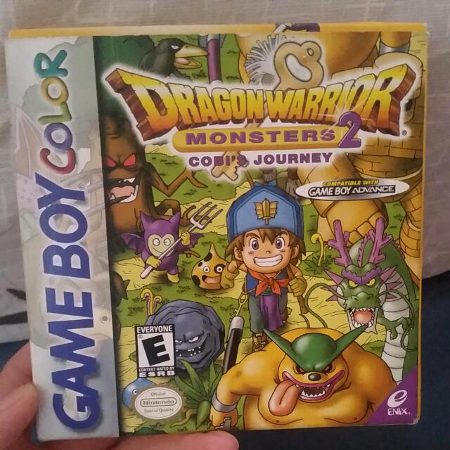 Dragon Warrior Monster 2 Gameboy Game Toys Games On Carousell
