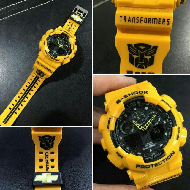Jam g shock clearance bumblebee