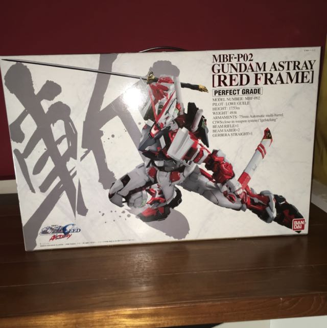 ( Reserve)Gundam Astray [Red Frame] Prefect Grade 1/60, Hobbies & Toys ...
