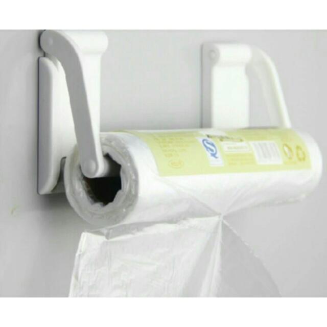White Magnetic Paper Towel Holder