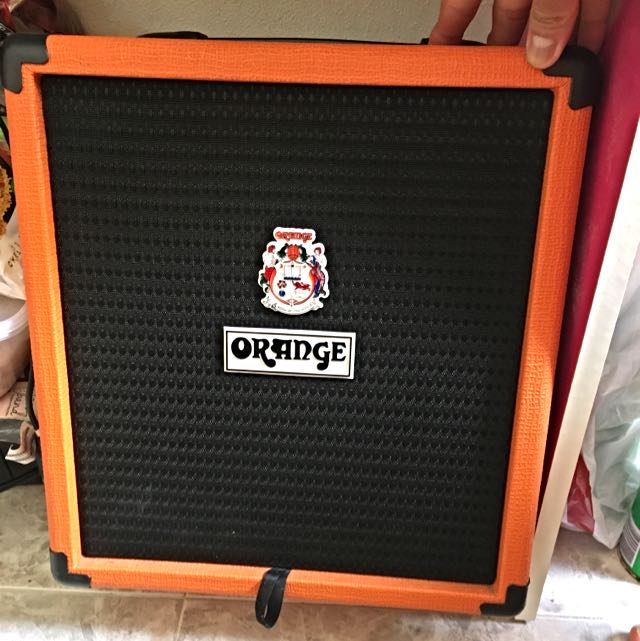 Orange Crush 25bx Bass Amplifier Music Media On Carousell