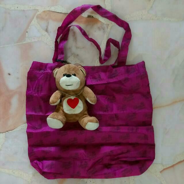 teddy bear with zipper compartment