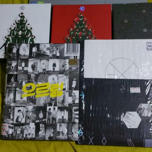 Wts Clearing My Exo Items Please Check It Out Entertainment K Wave On Carousell