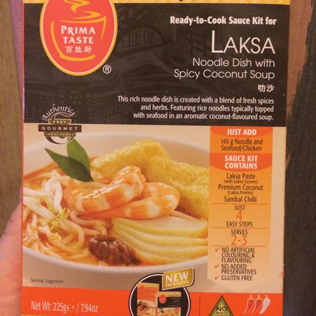 新加坡百勝廚叻沙醬調理包laksa 半價出清 100含郵 零食物語在旋轉拍賣
