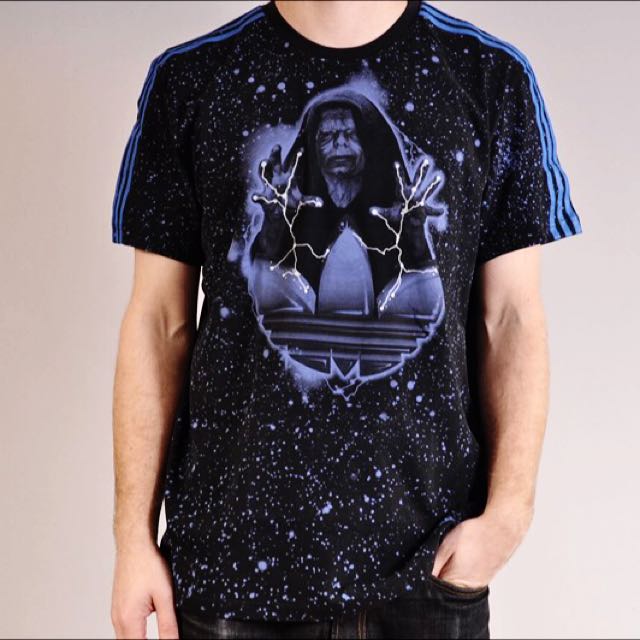 Adidas Originals x Star Wars Emperor t-shirt BNWT, Men's Fashion, on Carousell