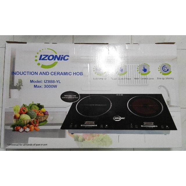 Izonic induction outlet cooker
