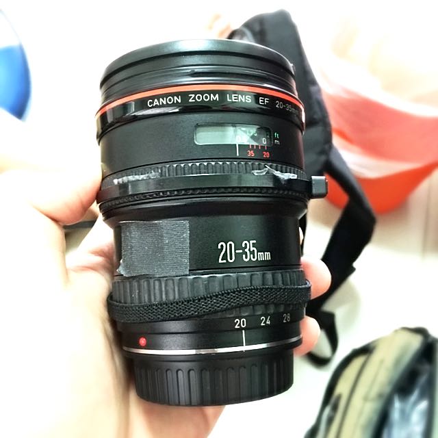 canon 20 35 mm f 2 8 l sunpro 72mm varnd filter manual ext tubes set 500 only