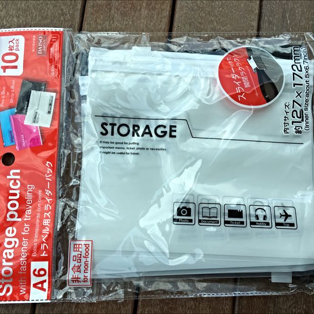 Storage best sale bag daiso