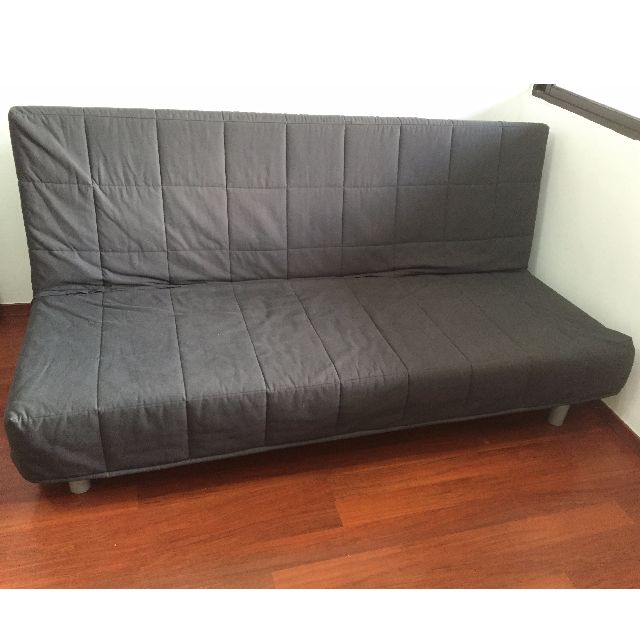 IKEA - Beddinge sofa bed. Original price $345. Bed: 200 x: 140 x 12 cm.  Loveseat; 200 cm x 104 x 91 (h) cm. For collection only., Furniture & Home  Living, Furniture, Bed Frames & Mattresses on Carousell