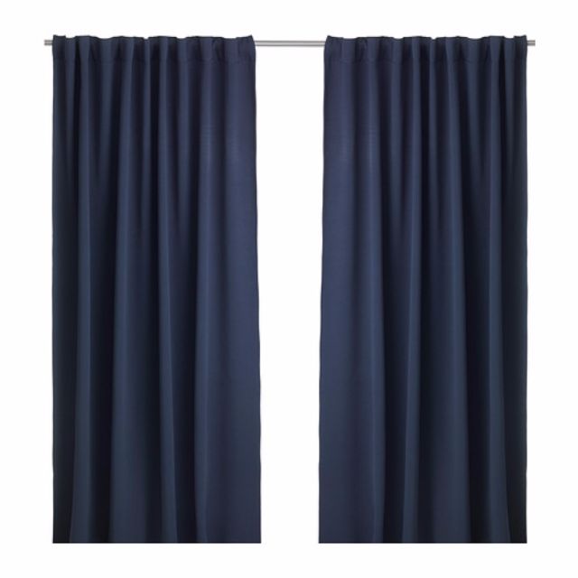 Ikea Werna Black Out Curtain Riktig Curtain Hook Furniture On Carousell