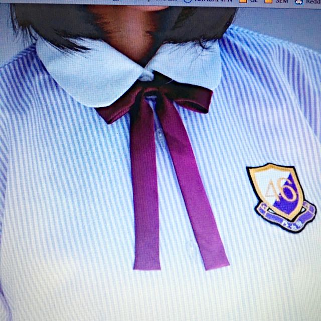 Japanese Korean School Uniform Collar Ribbon Bow Long Type, Women's