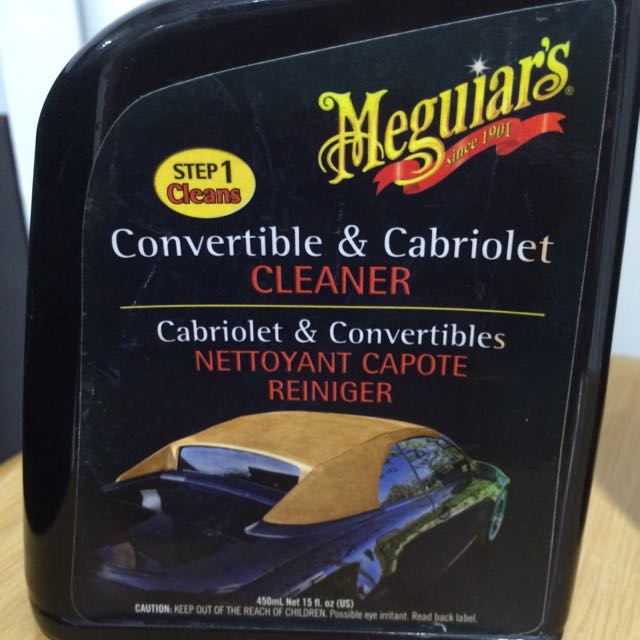 Meguiars Convertible & Cabriolet Soft Top Cleaner And Weatherproofer